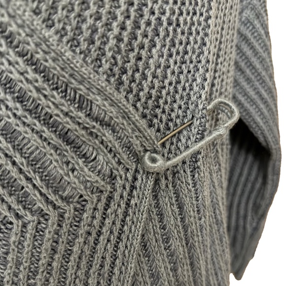 Pure J.Jill Women Size XS PETITE Cardigan Sweater Knit Safety Pin Closure NWT$99 - Picture 8 of 16